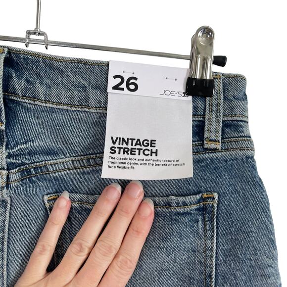 NWT Joe's Jeans Vintage stretch medium wash Bermuda shorts with raw hems - 26 - Picture 5 of 6